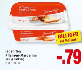 Markant Jeden Tag Pflanzen Margarine 500g Angebot