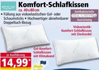 Norma ORTHO-Vital Komfort-Schlafkissen Angebot