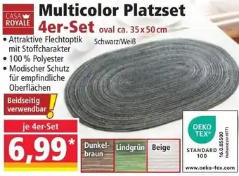 Norma CASA ROYALE Multicolor Platzset 4er-Set Angebot