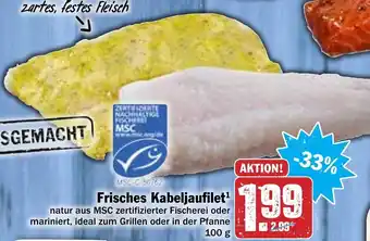 Hit Frisches kabljaufilet 100g Angebot