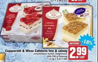 Hit Coppenrath & wiese cafeteria fein & sahnig 405-700g Angebot