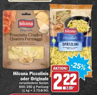 Hit Hilcona piccolinis oder originale 600g Angebot