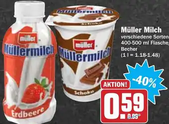 Hit Muller milch 400-500ml Angebot