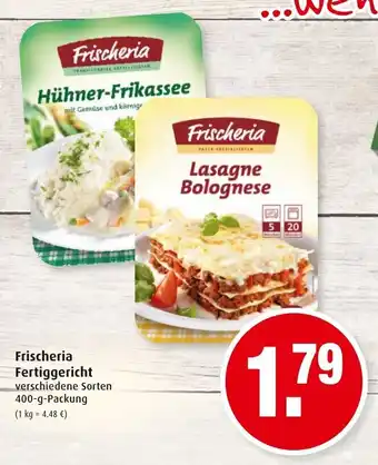 Markant Frischeria Fertiggericht 400g Angebot