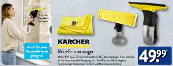 Aldi Nord KÄRCHER Akku-Fenstersauger Angebot