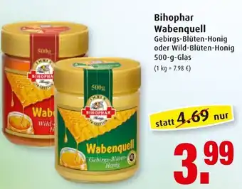 Markant Bihophar Wabenquell 500g Glas Angebot