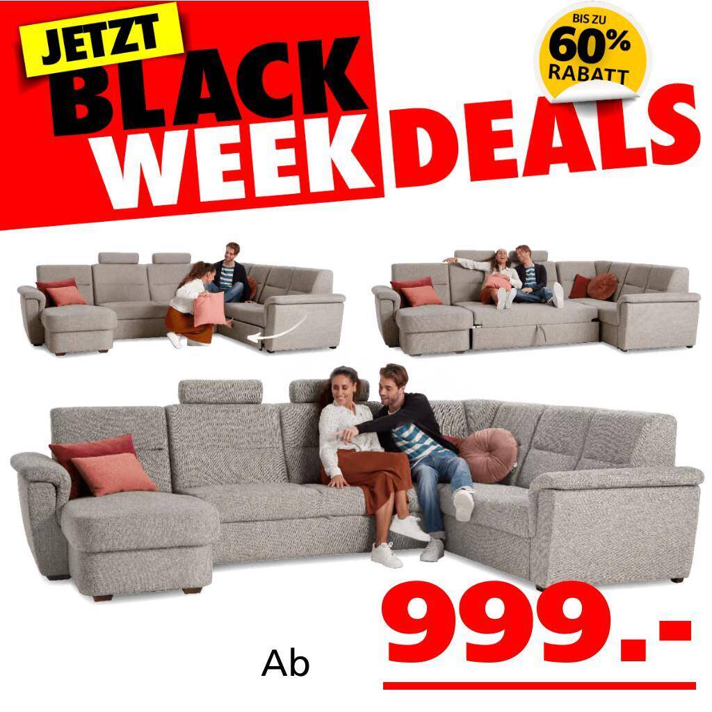 Seats and sofas benito wohnlandschaft Angebot bei Seats and Sofas