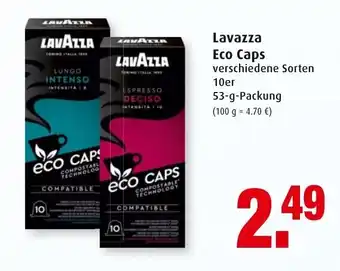 Markant Lavazza Eco Caps 53g Angebot