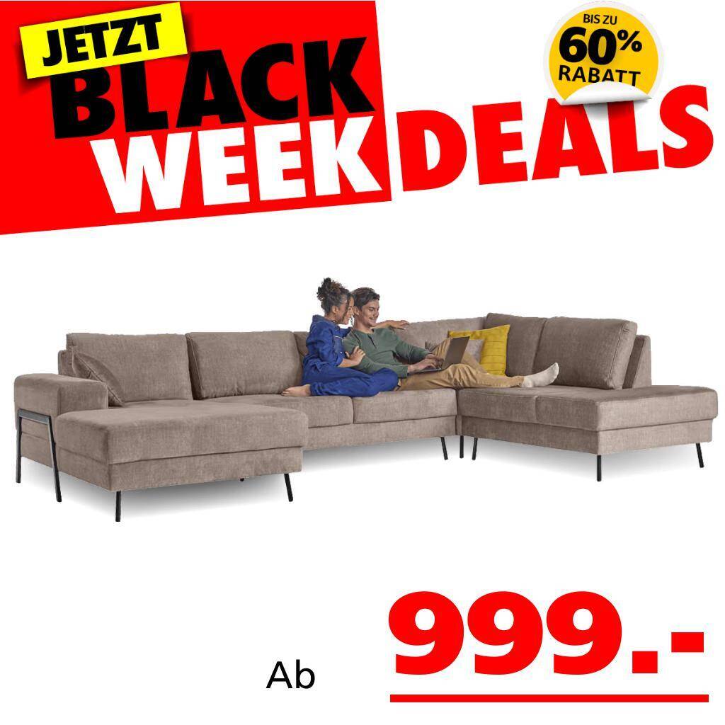 Seats and sofas porto wohnlandschaft Angebot bei Seats and Sofas