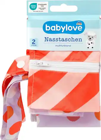 dm drogerie Babylove nasstaschen-set rosa Angebot