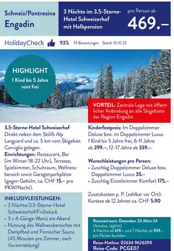 Aldi Süd Schweiz/Pontresina Engadin Angebot