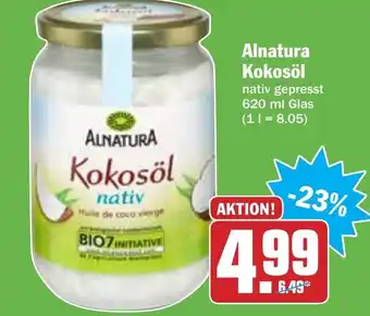 Hit Alnatura kokosol 620ml Angebot