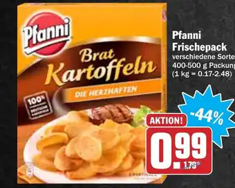 Hit Pfanni frischepack 400-500g Angebot