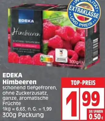 Edeka EDEKA Himbeeren 300 g Packung Angebot