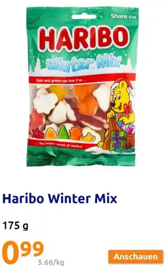 Action Haribo Winter Mix 175 g Angebot