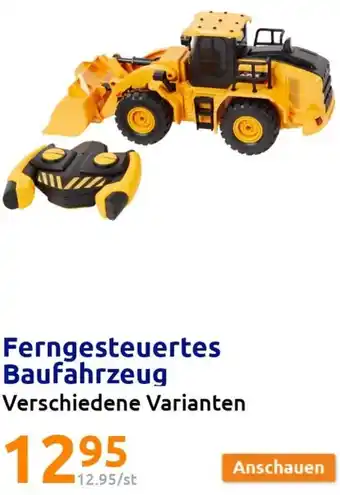 Action Ferngesteuertes Baufahrzeug Angebot