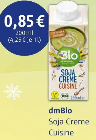 dm drogerie dmBio Soja Creme Cuisine 200 ml Angebot