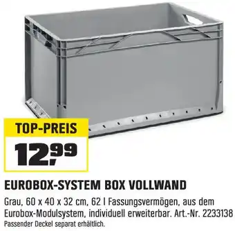 OBI EUROBOX-SYSTEM BOX VOLLWAND Angebot