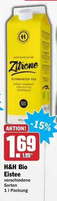 Hit H&H bio eistee Angebot