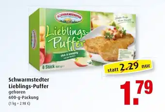 Markant Schwarmstedter Lieblings Puffer 600g Angebot