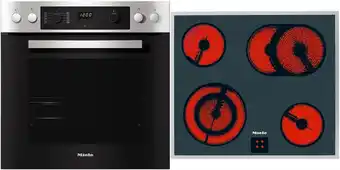 Euronics Miele h 2269-1 e + km 6003 lpt herdset edelstahl/cleansteel + edelstahl / a+ Angebot