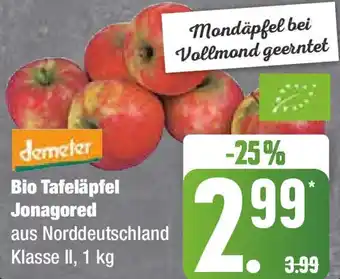 Edeka demeter Bio Tafeläpfel Jonagored 1 kg Angebot