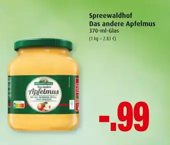 Markant Spreewaldhof Das andere Apfelmus 370ml Glas Angebot