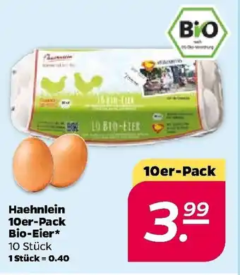 NETTO Haehnlein 10er Pack Bio Eier Angebot