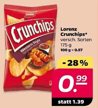 NETTO Lorenz Crunchips 175 g Angebot