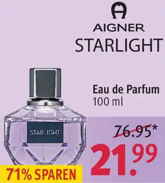 Rossmann AIGNER STARLIGHT Eau de Parfum 100 ml Angebot