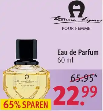 Rossmann Etienne Aigner POUR FEMME Eau de Parfum 60 ml Angebot