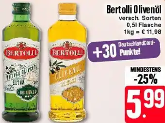 Edeka Bertolli Olivenöl 0,5 L Flasche Angebot