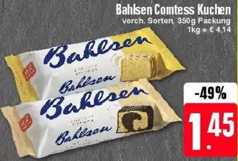 Edeka Bahlsen Comtess Kuchen 350g Packung Angebot