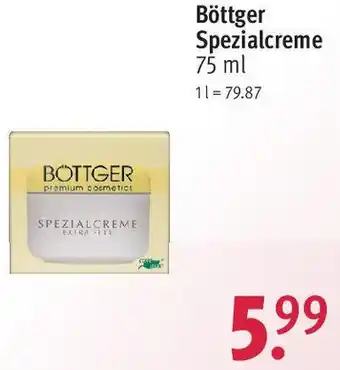 Rossmann Böttger Spezialcreme 75 ml Angebot