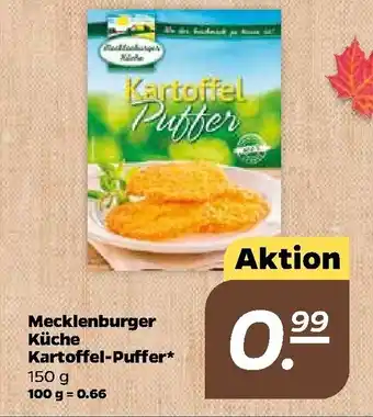 NETTO Mecklenburger Küche Kartoffel Puffer 150g Angebot