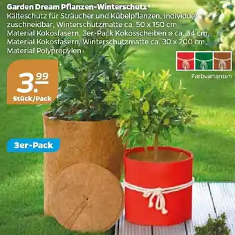 NETTO Garden Dream Pflanzen Winterschutz Angebot