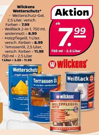 NETTO Wilckens Wetterschutz Angebot