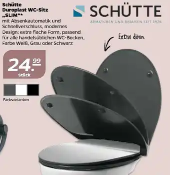 NETTO Schütte Duroplast WC Sitz Slim Angebot