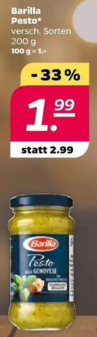 NETTO Barilla Pesto 200g Angebot