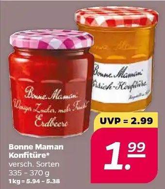 NETTO Bonne Maman Konfitüre 335-370g Angebot