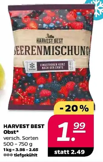 NETTO Harvest Best Obst 500-750g Angebot