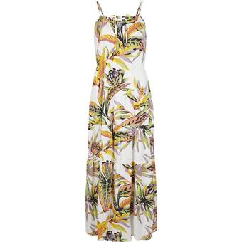 Intersport O'neill damen kleid quorra maxi dress white tropical flower xl Angebot