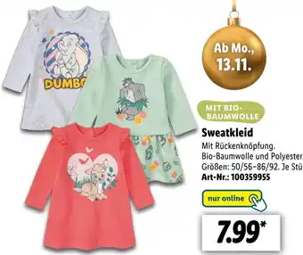 Lidl Sweatkleid Angebot