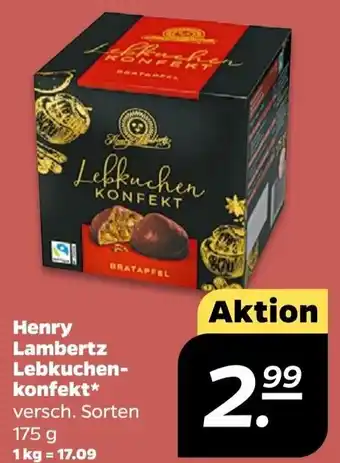 NETTO Henry Lambertz Lebkuchenkonfekt 175 g Angebot