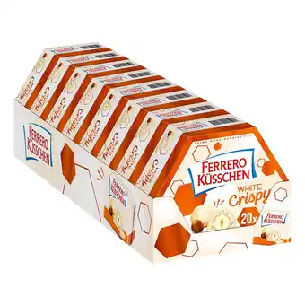 Netto Marken-Discount Ferrero küsschen white crispy 172 g, 8er pack Angebot