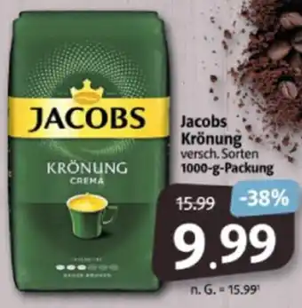 Markant Markt Jacobs Krönung 1000 g Packung Angebot