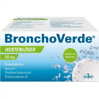 Douglas Bronchoverde hustenlöser 50 mg brausetabletten Angebot