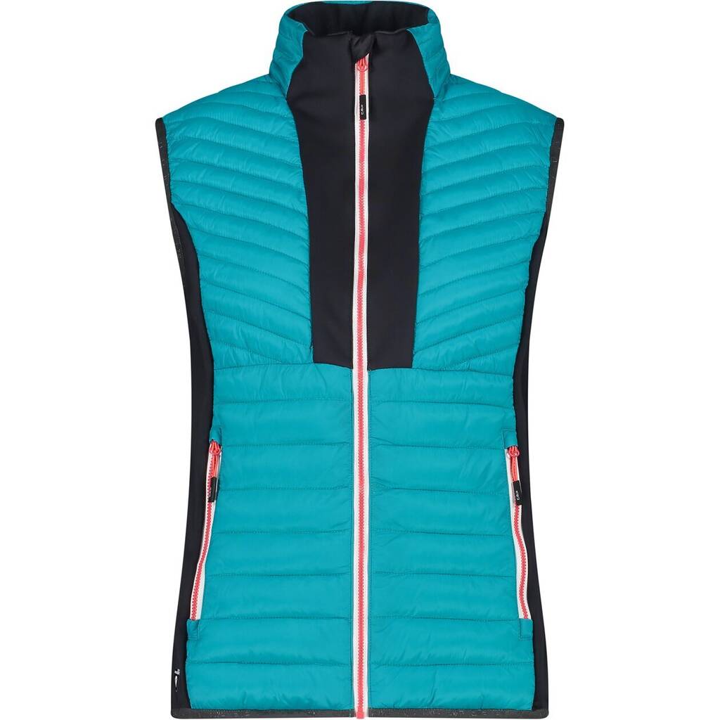 Intersport Cmp damen weste woman vest hybrid lagoon 38 Angebot