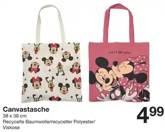 Zeeman Canvastasche Angebot