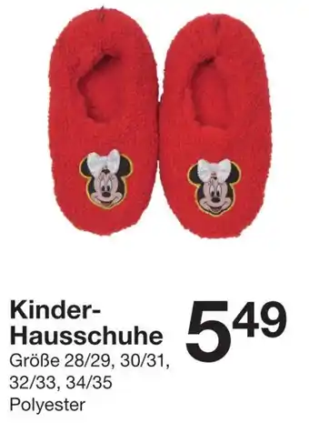 Zeeman Kinder-Hausschuhe Angebot